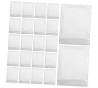 HONITANO 10pcs Music Score Folder Inner Pages Antiglare Transparent Sleeves for Choirs Piano Musicians Portable Durable Sheet Music Holder Refill