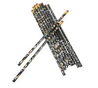 HONITANO 10pcs Nail Art Pencil with Rhinestone Picker Wax Tips Self Adhesive Dotting Pen for DIY French Manicure and Crystal Decoration Tools