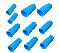 HONITANO 10pcs Non Slip Silicone Finger Covers Thermal Insulation Protective Sleeves for Kitchen and Industrial Use Durable Tear Resistant Finger Guards for Hot Pressing Ironing and Baking