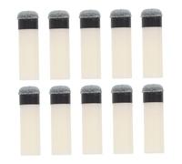 HONITANO 10pcs Pool Stick Tips Replacement Slip Billiard Cue Tips for Snooker and Pool Tables Durable Plastic Ferrules for Men and Women Essential Accessories for Casual and Competitive