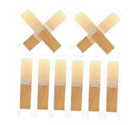 HONITANO 10pcs Professional Saxophone Reeds for B Soprano Saxophone Solid Sax Reeds in Musical Wind Instruments Accessories
