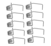 HONITANO 10pcs Refrigerator Door Springs for Rfbebc Ac Tc Fridge Divider Springs with Strong Tension for Secure Seal Compatible Replacement for French Door Refrigerators