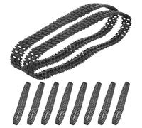 HONITANO 10pcs Robot Tank Treads Tracks - DIY Rubber Treads Tracks for RC Crawlers Replacement - DIY Parts to Repair Or Upgrade Your Scale Model for Robotics Accessories
