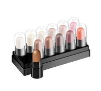 HONITANO 12-color Eyeshadow Stick Set Highlighter Pen Waterproof Cream Eye Makeup Tool for Girls Soft Tone Silky Finish Suitable for Daily and Party Use