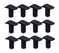 HONITANO 12 Pcs Telescopic Ladder Replacement Buttons Durable PP Folding Ladder Switches with Impact and Temperature Resistance Compatible with Single Sided Step