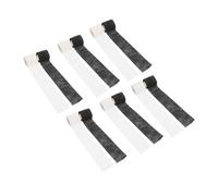 HONITANO 12 Rolls Self-adhesive Non-woven Breathable Sports Tapes for Fitness Wrist Braces and Tattoo Grip Covers Black White for Injury Support and Muscle Protection