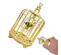 HONITANO 12 Scale Simulation Bird Cage Ornament for Dollhouse Scenes and Miniature Home Accessories