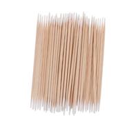 HONITANO 1200pcs Fine Tip Double Ended Pointed Wooden Sticks for Precision Nail Art Cleaning Makeup Application Cotton Applicator Sticks
