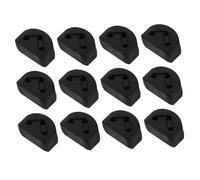 HONITANO 12pcs Black Guitar Bridge Beads String Fixation for Classical Guitars Stable Tuning Enhanced Acoustic Performance String Fastening Accessories