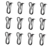HONITANO 12pcs Dc Guitar Pedal Power Cables for Electric Guitar Effect Pedals High Conductivity Signal Patch Cords Compatible with Multi Effects Stompbox