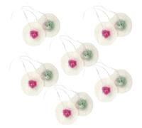 HONITANO 12Pcs Dual-Tip Gas Lantern Mesh Mantles Medium Size Wick Veil Covers for Camping and Hiking Kerosene Lamp Accessories