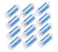 HONITANO 12pcs Electronic Foot File Replacement Rollers Rotating Pedicure Heads for Efficient Dead Skin Removal Curved Design for Comfortable Fit and Portable Foot Care Accessories