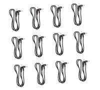 HONITANO 12pcs Guitar Pedal Power Cable with Low Resistance High Fidelity for Practice and Recording