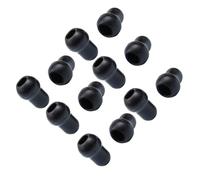 HONITANO 12pcs Silicone Replacement Ear Tips for Stethoscope Compatible with Ear Hooks Soft Comfortable Earbuds for Hospital Clinic Use with Multiple Colors