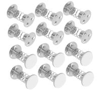 HONITANO 12pcs Stretchable Metal Spring Bases for DIY Shaking Head Doll Accessories Flexible Car Dashboard Mounts Firm Crafting Replacement Springs for Handmade Clay Ornaments