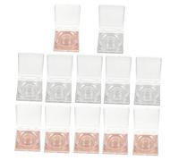 HONITANO 12pcs Stylish Glitter Eyelash Box Lash Holder Tray Compact False Lashes Organizer for Women