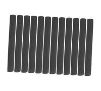 HONITANO 12pcs Trampoline Pole Foam Covers Hollow Epe Tubes Weatherproof Protective Sleeves for Jumping Bed Safety Insulation Replacement Enclosure Poles Black
