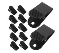 HONITANO 12pcs Treadmill Safety Clips High Sensitivity Emergency Stop Clamps Replacement for Running Machines Sturdy Material Rapid Engagement Safety Key Accessory