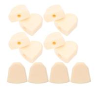 HONITANO 12pcs Vintage Retro Button Hat Acrylic Tuning Knob Handles for Electric Guitar Tuners String Pegs Caps Accessories for Bass Acoustic Guitar Tuning Pegs