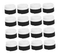 HONITANO 12pcs White Sweat Absorbing Tennis Racket Grip Tape for Badminton Table Tennis Lightweight Overgrip with Flat Netting for Improved Control and Dry Comfortable Grip