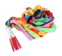 HONITANO 14pcs Colorful Rhythmic Gymnastics Dancing Streamers for Lightweight Ribbon for and Dance Performance Mixed Colors