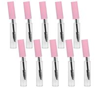 HONITANO 15ml Pink Refillable Mascara Tubes 15pcs Set Empty Eyelash Cream and Eyeliner Container Bottles for DIY Cosmetic Use