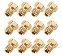 HONITANO 15pcs Propane Gas Burner Orifices M6x0.75mm Jet Stove Nozzles Orifice Conversion Kit for Range Stove Oven Gas Pipe Water Heater DIY Burner Parts