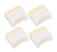 HONITANO 160pcs Eyelash Cream Removal Pads Curved Makeup Cleaning Pads with Adhesive Strip for Comfortable Eye Cosmetics Cleaning Salon and Home Use