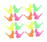 HONITANO 16pcs Bird Shaped Water Whistles Lightweight Plastic Musical Party Favours for Teens Adults Novelty Sophisticated Design for Fun Sounds and Birdsong Imitation