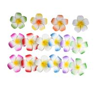 HONITANO 16pcs Floral Hair Clips Simulated Flower Hairpins Summer Hair Accessories for Women Luau Party Decorative Barrettes Realistic Design Easy to Wear