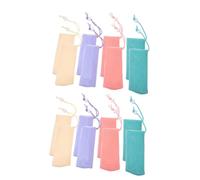 HONITANO 16pcs Soap Mesh Bag for Shower Use Exfoliating Bar Soap Bag for Carrying Shampoo Bars and Handmade