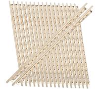 HONITANO 19pcs White Copper Electric Guitar Fret Wire Fretboard Replacement for Acoustic and Electric Guitars DIY Luthier Tool for Repair and Building Classic