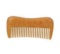 HONITANO 1pc Creative Boxwood Hair Styling Comb Multi Purpose Static Dense Tooth Design for Massage Grooming for Travel Home Use Chic Retro Look