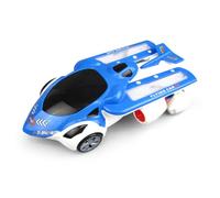 HONITANO 1Pc Electric Flying Car Rotating Deformation Vehicle Automatic Transforming Aircraft Blue for Enhances Vision Coordination Skills