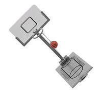 HONITANO 1Pc Mini Desktop Basketball Fun Game for Office Use present for Basketball Lovers Portable Indoor Basketball Machine for All Ages