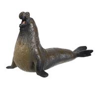 HONITANO 1pc Realistic Elephant Seal Model Educational for Learning Light Brown Animal Figurine for Play and Awareness of Sea Life