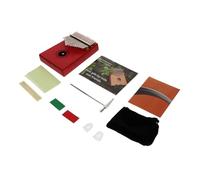 HONITANO 1Set Portable Thumb Piano Key Kalimba for Beginners Retro Style Finger Piano with Workmanship for Easy Melodies Lightweight for Students