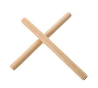 HONITANO 2 Pcs Musical Sticks for Early Educational Percussion Instruments for Preschool Kindergarten Bright Resonant Sound for Rhythm Learning