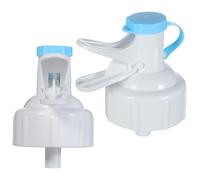 HONITANO 2 Pcs Plastic Water Tap Spout for Water Jugs Screw Thread Dispenser Accessories Practical Tap Replacement
