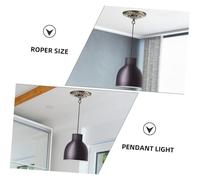 HONITANO 2 pcs Vintage Metal Chandelier Ceiling Light Cover Plate with Hook Decorative Pendant Light Fixture Parts for Hanging Retro Style Ceiling Lamp Canopy