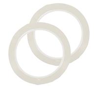 HONITANO 2 Rolls Violin Fretboard Stickers Tape for Beginners, Pvc Material White Finger Position Tape for Cello and Bass, Suitable for Training Courses and Learning, Does Not Affect