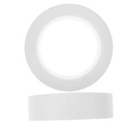 HONITANO 2 Rolls White PVC Warning Tape Self Adhesive Floor Marking Tape for Court Lines Workshop Boundaries and Social Distancing Safety