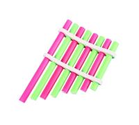 HONITANO 2 Set DIY Homemade Panpipe Science Experiment Kit for Students Colorful Musical Instrument with Plastic and Metal Educational Indoor Outdoor Learning