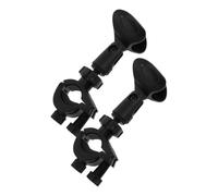 HONITANO 2 Sets Adjustable Wireless Mic Clip with Adapter Microphone Holder for Public Speaking and On-the-go Use