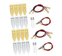 HONITANO 2 Sets DIY Fruit Battery Experiment Materials Scientific Zinc Kits for Educational Science Projects for Power Generation Understanding for Learning Electricity Principles