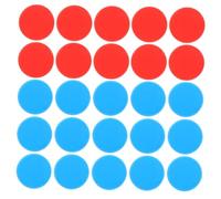 HONITANO 200pcs Colorful Learning Chips for Red Blue Plastic Counting Tokens Math Manipulatives Educational Game for Classroom Sorting and Rewards