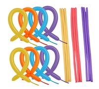HONITANO 200pcs Glow the Dark Latex Twisting Balloons for Wedding Party Decorations DIY Balloon Props Random Colors for Unforgettable Celebrations and Random Color