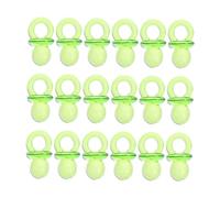 HONITANO 200pcs Mini Acrylic Shower Pacifiers Gender-Neutral Table Decorations for Newborn Party Favors Charming Pacifier DIY Props for Boy Girl Celebrations