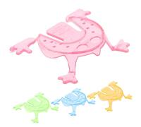 HONITANO 200Pcs Mini Jumping Frogs Finger Pressing for Birthday Party Gifts Random Colors Fun Educational Pop Up for Early Education Random Color