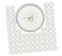 HONITANO 200pcs Non Woven Eye Pads Cucumber Print Hydrating Eye Masks for Women Gentle Skin Care Patches Moisturizing for Travel and Home Use